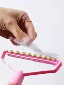 PETSIN 1pc Plastic Random Color Pet Lint Brush For Cat And Dog For Cleaning - Multicolor - View 4