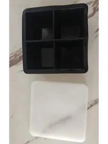 Large Six And Eight Square Silicone Ice Tray Ice Cream Dessert Juice Frozen Model For Home Use With Lid - Multicolor - View 16
