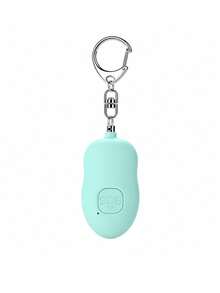 Teckwe 1 Piece 130dB Rechargeable Portable Keychain LED Light Personal Security 130mAh Alarm Loud Emergency Siren For Women Elderly Outdoor Self Defense Protection. - Multicolor - View 13