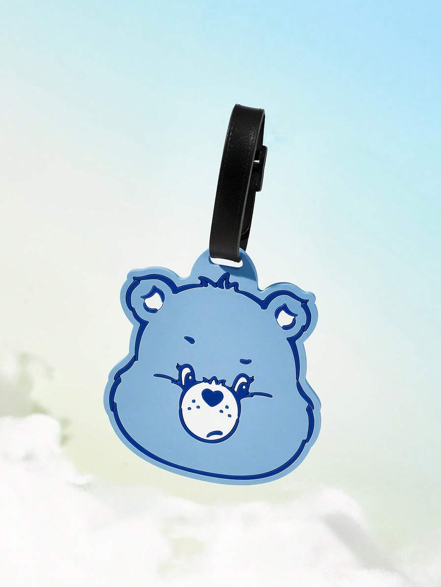 SHEIN X Care Bears 愛心熊頭行李吊牌 - 藍色 - 查看 1