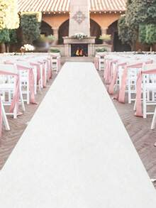 1Roll 5M Champagne White Sequin Carpet For Wedding Party Holiday Birthday Decoration Aisle Runner Event Stage Floor Mat Glitter Sparkle Durable Non Slip Easy Clean - White - View 5