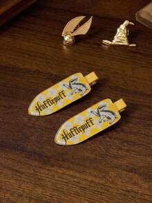 HARRY POTTER X POKOJA LAND 4PCS/8PCS Hair Clips(Red Hair Clips + Green Hair Clips + Yellow Hair Clips + Blue Hair Clips) - Multicolor - View 6