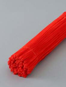 Set Batang Chenille DIY 1-400pcs, 60 Warna Tebal 30cm Tabung Kawat Mewah Berwarna-warni, Batang Buatan Tangan Cerah, Cocok Untuk Pembuatan Bunga, Pembentukan Spiral, Kerajinan DIY Dan Penggunaan Komersial, Warna Asli Sesuai Gambar - MultiWarna - View 20