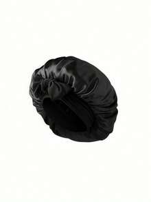 Luxury Satin Embroidered Bow Sleep Cap For Women - Adjustable Silk Nighttime Hair Accessory, Headband-Style Home Sleep Aid Hat Hair Bonnet Hair Drying Towel Wrap - Multicolor - View 21