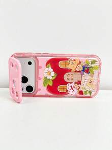 Strawberry Shortcake X Joivida Stylish Printed Protective Case Design, Fashionable Phone Case Compatible With IPhone - Multicolor - View 5