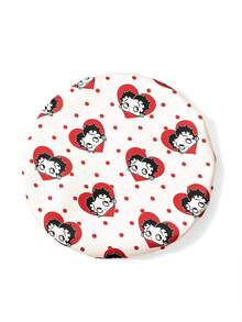 Betty Boop x SHEIN 女款連體髮帽頭巾帽 - 彩色 - 查看 4