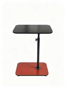 Adjustable Height Side Table, Classic And Elegant Design, Easy To Assemble, Suitable For Any Occasion - Can Be Placed Next To The Couch Or Bedside Or Used As A Coffee Table, Suitable For Indoor And Outdoor Use And Camping. Color Options: Walnut/Black - Multicolor - View 9