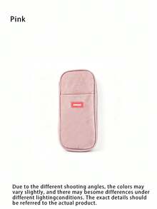 1pc Expandable Linen Pencil Case Multi Compartment Large Capacity Stationery Bag Portable Zipper Pen Pouch For School Office Student Back To School Supplies Multiple Colors Available - multicolor - View 12