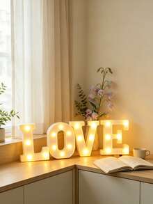 1 buah Huruf Kecil Putih 26 Alfabet Lampu LED Bertenaga Baterai, Huruf Bercahaya Dekoratif, Lampu Tanda LED Bertenaga Baterai untuk Pesta, Bar, Lampu Malam, Dekorasi Rumah, Hari Valentine, Natal, Pernikahan, Ulang Tahun, Kamar, Dapur, Dekorasi Rumah (Baterai Tidak Termasuk) - cahaya putih hangat - View 54