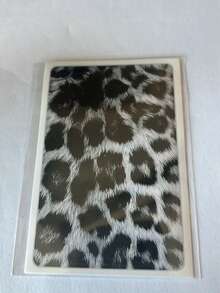 1pc Simulated Leopard Print Credit Card Sticker, High-End Texture DIY Sticker, The Same Style As Beauty Bloggers, A Must-Have For Social Media Leopard Print Enthusiasts, Perfect For Decorating Transit Cards, Campus Cards, And Credit Cards - Multicolor - View 11