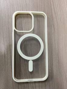 Luxurious Acrylic Transparent Phone Case, Ultra-Thin Hard Anti-Drop Back Cover, Professional Business Model - White - View 6