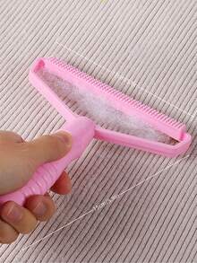 PETSIN 1pc Plastic Random Color Pet Lint Brush For Cat And Dog For Cleaning - Multicolor - View 8