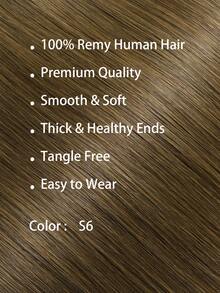 9pcs 200g/220g/240g Lace Bace 6# Medium Brown Clip In 100% Remy Human Hair Extension Cuticle Aligned Double Drown Clip Ins For Thin Hair Woman Natural Look Top Quality - S6 - View 2