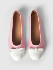 Pink and white