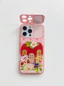 Strawberry Shortcake X Joivida Stylish Printed Protective Case Design, Fashionable Phone Case Compatible With IPhone - Multicolor - View 4