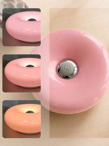Teckwe Donut Rechargeable LED Table Lamp & Wall Lamp, Cordless Touch Control 3 Color Modes Dimmable Bedside Ambient Light, Cute Decor Desk Lamp For Bedroom Home Decor - multicolor - View 5
