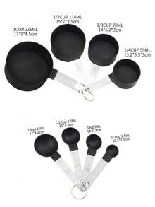 Haus Hana Silicone Baking Set Silicone Scraper 10-Piece Integrated Oil Brush Cake Cream Spatula Set Cake Spatula - Black - View 17