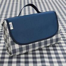 600D Oxford Fabric,Friendly Thick PVC Waterproof Coating Blocks Ground Moisture,Wear-Resistant & Sturdy.Multi-Style Portable Picnic Mat,Pocket Sandproof Ground Cloth For Beach & Camping,Ultra-Light Compact Large Picnic Blanket With Storage Pocket - Multicolor - View 27