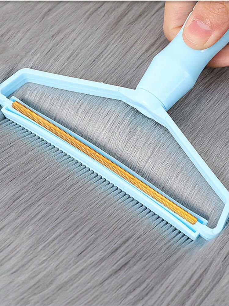 PETSIN 1 pieza Cepillo de pelusa de plástico de color al azar de mascota para gato con perro para limpieza - Multicolor - Añade 5