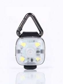 Teckwe 1 buah Lampu Gantung LED Isi Ulang USB untuk Hewan Peliharaan, Lampu Pengaman Mini Berkedip untuk Kalung Malam Hari, Cocok untuk Anjing Kecil, Berjalan di Luar Ruangan, Latihan, Perlengkapan Hewan Peliharaan Sehari-hari, Kapasitas 150mAh - MultiWarna - View 7
