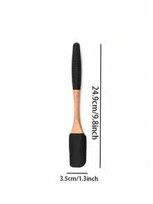 Haus Hana Silicone Baking Set Silicone Scraper 10-Piece Integrated Oil Brush Cake Cream Spatula Set Cake Spatula - Black - View 10