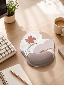 Wrist‑Rest Mouse Pad, Stain‑Resistant, Rubber, For Women, Office‑Use, Memory Foam, Comfortable, Wrist Support Mouse Pad, Wrist Rest, Mouse Pad - View 10