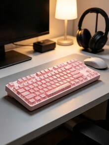 5 Side Dye Sublimation PBT Keycap Set Universal Replacement Key Caps Fit Most Layout Mechanical Keyboard Gaming Decor Accessories Perfect Gift For Keyboard Lovers Gamers - View 4