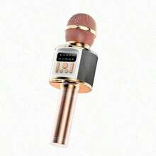 Teckwe Wireless Bluetooth Karaoke Microphone, Portable Handheld Design With High Power Output. 2-In-1 Mic & Speaker, Supports Phone Karaoke And Voice Changing. Built-In 1200mAh Rechargeable Battery For Long Battery Life. Suitable For All Ages. - View 10