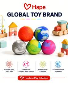 Hape 1pc Red Orange Solar Planet Squishy Ball, 6cm/2.36in Soft Bouncy PVA Filled Squeeze Ball With Smooth TPR Outer Shell, Palm Grip Hand Squeeze Accessory For Office Home Travel - Multicolor - View 7