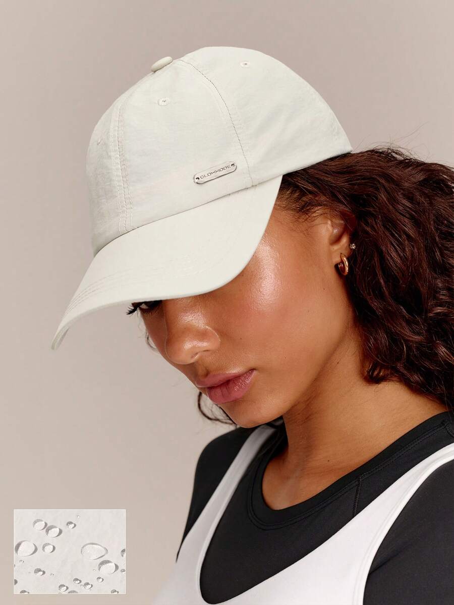 GLOWMODE Topi Baseball Tahan Air Top The Glow dengan Karet Penyerap Keringat & Penutup Belakang yang Dapat Diatur, Cocok untuk Latihan di Gym, Mendaki, Aktivitas Luar Ruangan, Liburan, Perjalanan, dan Pemakaian Sehari-hari - Khaki - View 1