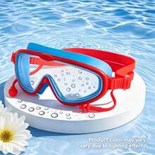 Large Frame Transparent Design Swimming Goggles For Water Sports, Swimming, Beach, Pool, Water Activities - Multicolor - View 17