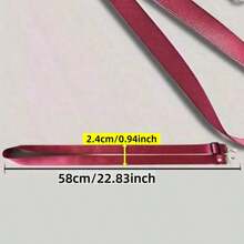 Adjustable Phone Lanyard, Dual-Use Strap For Hanging Or Crossbody, Solid Color Halter, Suitable For Hanging Smartphones, Bags, And Keys, Convenient - Multicolor - View 3