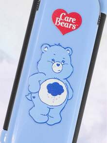 SHEIN X Care Bears 卡通熊印花可折疊梳子附鏡子，輕巧便攜梳子，附解結梳齒，可愛旅行尺寸口袋梳，適合日常理容與隨身補妝 - 淺藍色 - 查看 6
