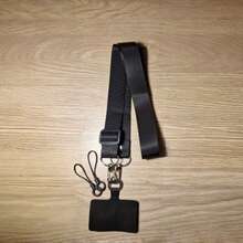 Adjustable Phone Lanyard, Dual-Use Strap For Hanging Or Crossbody, Solid Color Halter, Suitable For Hanging Smartphones, Bags, And Keys, Convenient - Multicolor - View 8