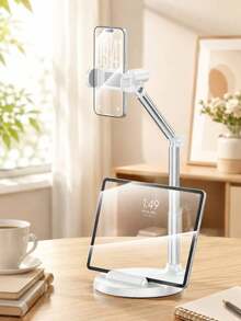 Bed Tablet Holder, Adjustable Long Arm Phone Clamp, Suitable For Desk Bedside Bed Edge, Foldable Floating Slouchy Bracket, Suitable For Recording Live Streaming, Compatible With Pro Mini Kindle Switch 4-13 Inch Devices - Multicolor - View 17
