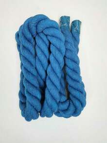 Fun Tug Rope (Non-Professional) Material: 2cm Thick * 600cm/150cm Long Handmade Braided Character Climbing Frame Gardening Binding Decorative Rope Floral Accessory Tote Bag Handle Rope - apricot - View 16