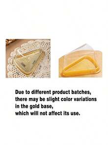 1/20/50pcs/Set Triangle Cake Box With Spoon, 6-Inch And 8-Inch Transparent Layered Cake Portable Box, Suitable For Mousse Cake Slices, Transparent Cake Slice Container, Cake Box, Plastic Cheesecake Container With Lid, Birthday Party Gift, Wedding - Multicolor - View 9