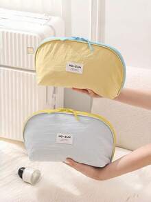 Underwear Travel Organizer Bag 3-In-1 Segregated Compartments For Bras Panties Socks Portable Storage Pouch Twill Waterproof For Luggage Suitcase Daily Must Have Smart Solution - View 3