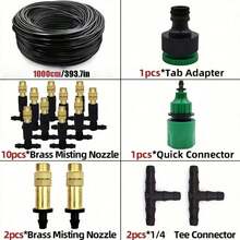 Drip Irrigation System, Drip Irrigation Kit, Automatic Garden Watering System, Suitable For Greenhouse, Yard, Lawn, And Plants - Multicolor - View 12