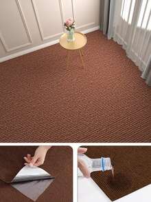 Karpet Perekat Mandiri untuk Kamar Tidur, Ruang Tamu, Kantor, Lantai Toko, Anti Selip dan Tahan Air - 10Pcs - View 4