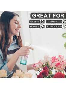 Gradient Color High Pressure Continuous Spray Bottle 200ml 300ml Automatic Air Pressure Ultra Fine Mist Hair Spray Bottle Portable Hair Styling Tool - View 9