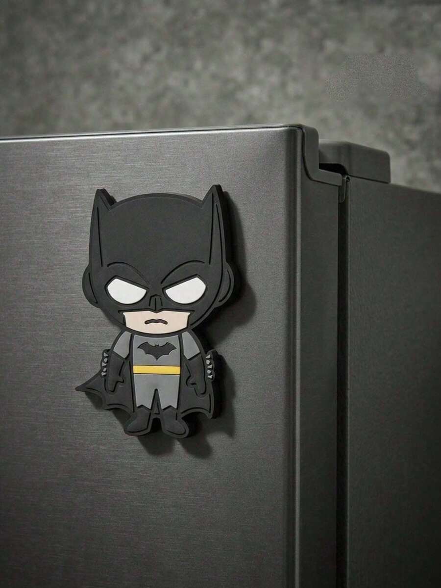 BATMAN X POKOJA LAND 1個Q版卡通角色冰箱磁鐵,有趣造型,廚房裝飾佳品,亦可作為開瓶器,適合居家、派對、男人窩,生日或週年紀念給粉絲的獨特禮物 - 均碼 - 查看 1