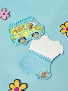 SCOOBY-DOO X Joivida Cute Cartoon Korean Style Pocket Notebook Student Portable Planner Journal - A6 special-shaped line grid - View 5