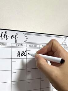 Bestselling Magnetic Fridge Stickers, Erasable Fridge Message Boards, Weekly Planners, Writable Magnetic Whiteboards For Refrigerators - Multicolor - View 7