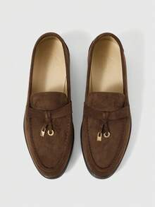 Sleekvia Commuter Flat Loafers Fall Shoes - Brown - View 2