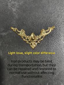 Perfect Durable Smooth Shiny Brass Metal Corner Guards For Crafts Jewelry Gift Boxes Protective Hardware Small Anti Scratch Angled Corner Protectors - Multicolor - View 10