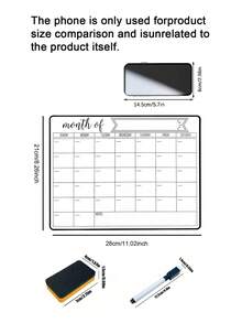 Bestselling Magnetic Fridge Stickers, Erasable Fridge Message Boards, Weekly Planners, Writable Magnetic Whiteboards For Refrigerators - Multicolor - View 4