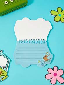 SCOOBY-DOO X POKOJA LAND Cute Cartoon Korean Style Pocket Notebook Student Portable Planner Journal - A6 special-shaped line grid - View 2