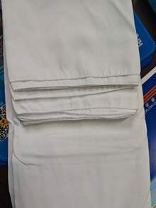 1/6/10 Pack White Table Cloth Rectangle Table Cloths For 8 Foot Rectangle Tables With Cloth Napkins 60 X 126 Inch Washable Polyester Table Covers, Reusable & Wrinkle Resistant For Weddings, Parties, Events, And Daily Use - White - View 5