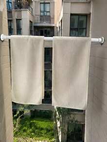 1PC Thickened 0.86-Inch Tube, Drill-Free Tension Rod, Extendable Shower Curtain And Curtain Rod, Wardrobe Hanging Rod, Balcony Clothes Drying Rod, Door Curtain Support Rod, An Essential Household Tool With Easy Installation - multicolor - View 8
